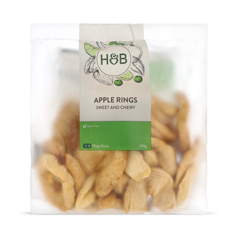 Holland & Barrett Apple Rings Dried 210g - British product