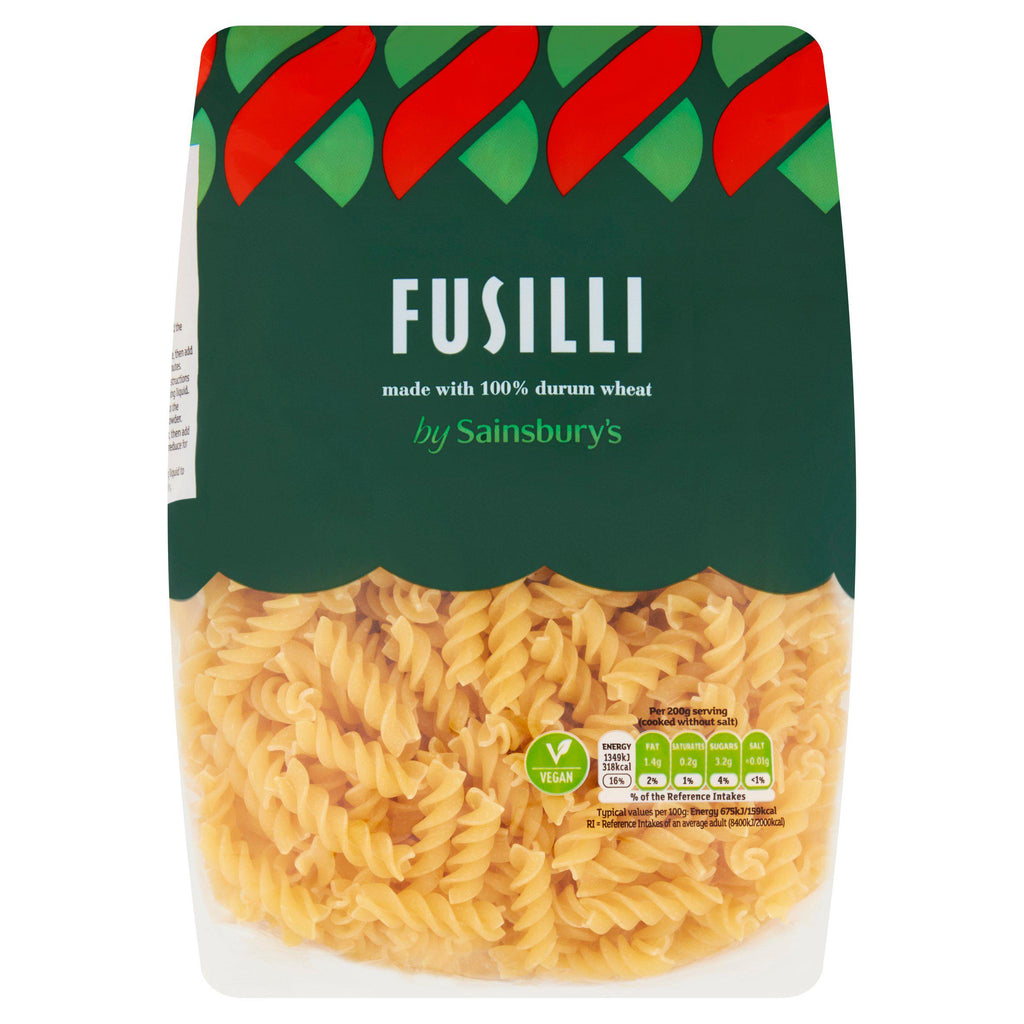 Sainsbury's Fusilli Pasta 1kg