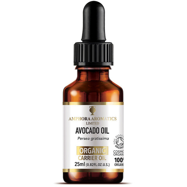 Amphora Aromatics Organic Avocado Oil 25ml - British product