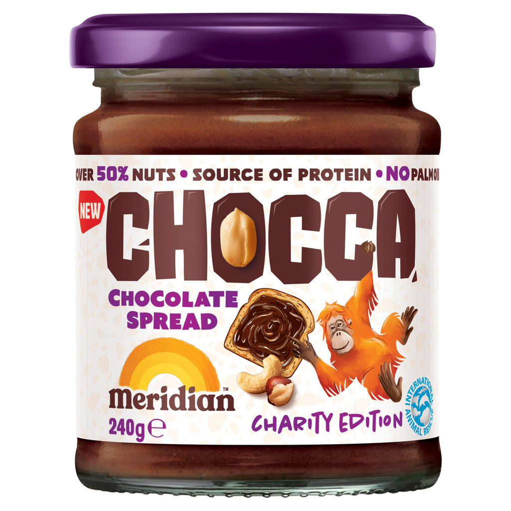 Meridian Chocca Chocolate Spread, Charity Edition 240g