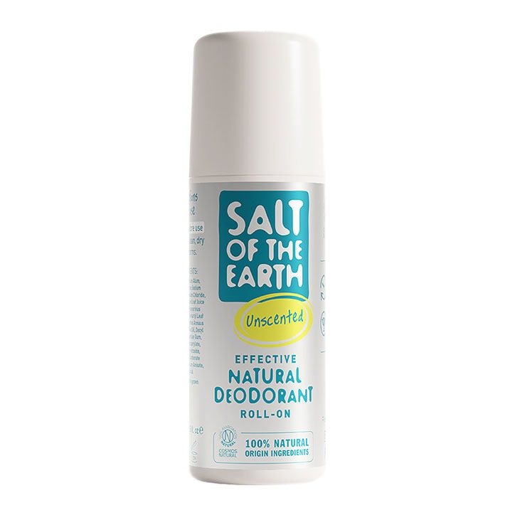 Salt of the Earth Melon & Cucumber Natural Deodorant Roll On 75ml Natural Deodorant & Antiperspirant Holland&Barrett   