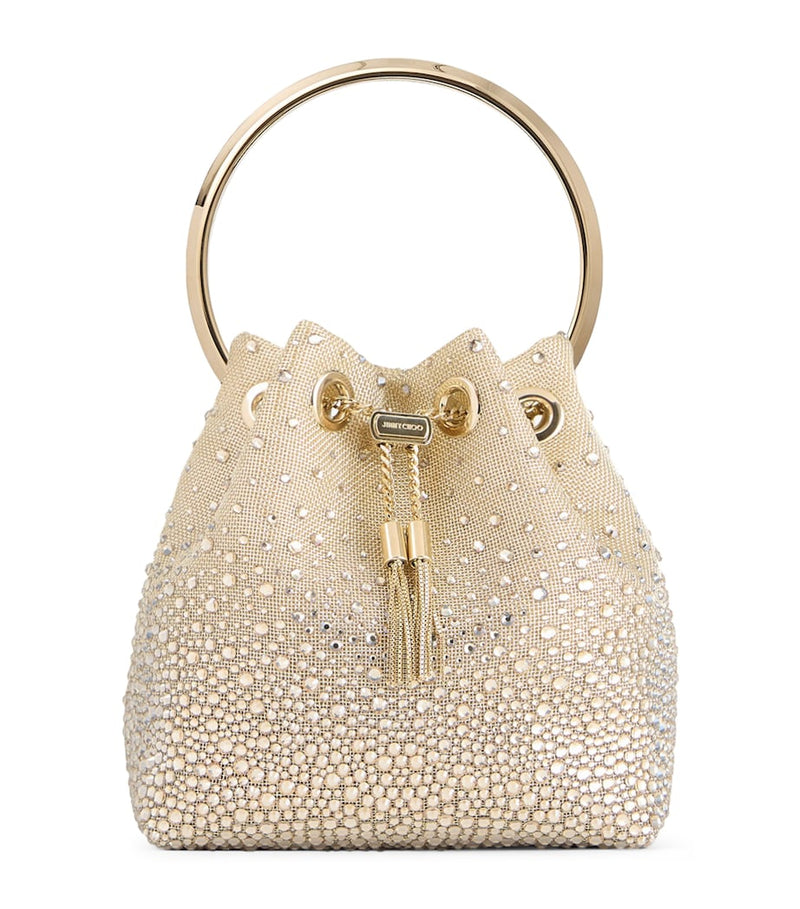Jimmy Choo metallic mesh Bon Bon handbag, imported from the UK