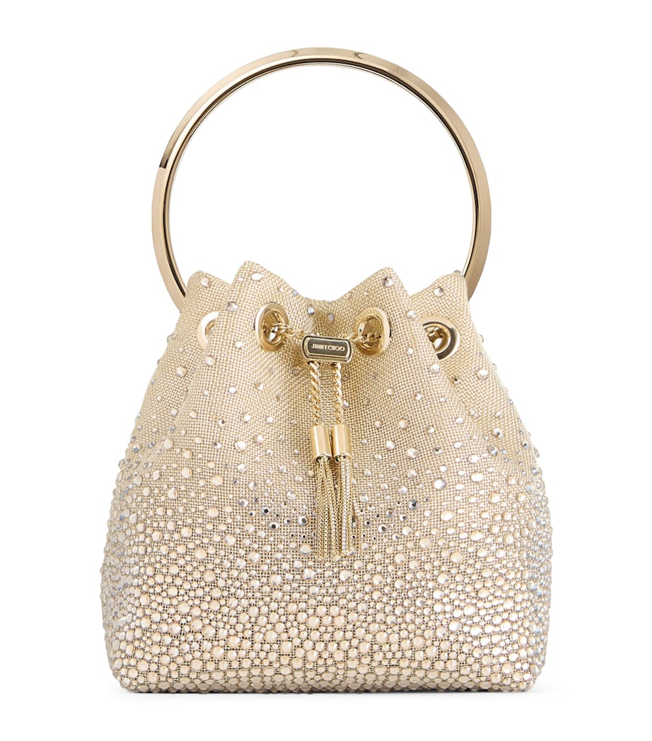 Jimmy Choo metallic mesh Bon Bon handbag, imported from the UK