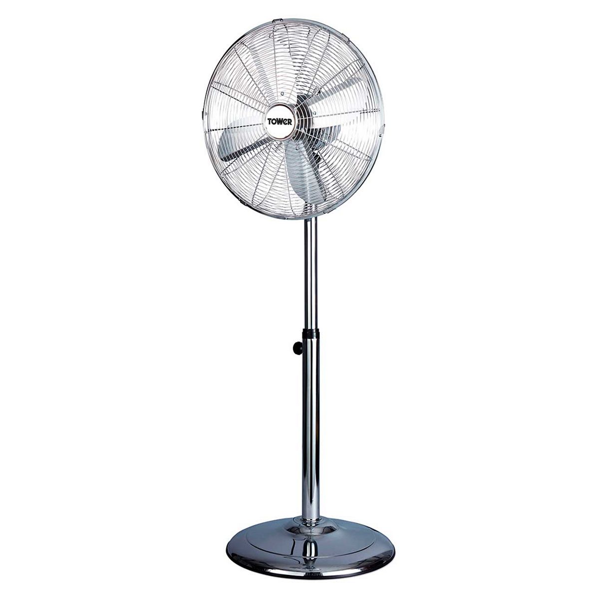 Tower 16"Pedestal Cooling Fan in Chrome and 3 Speeds GOODS Boots   