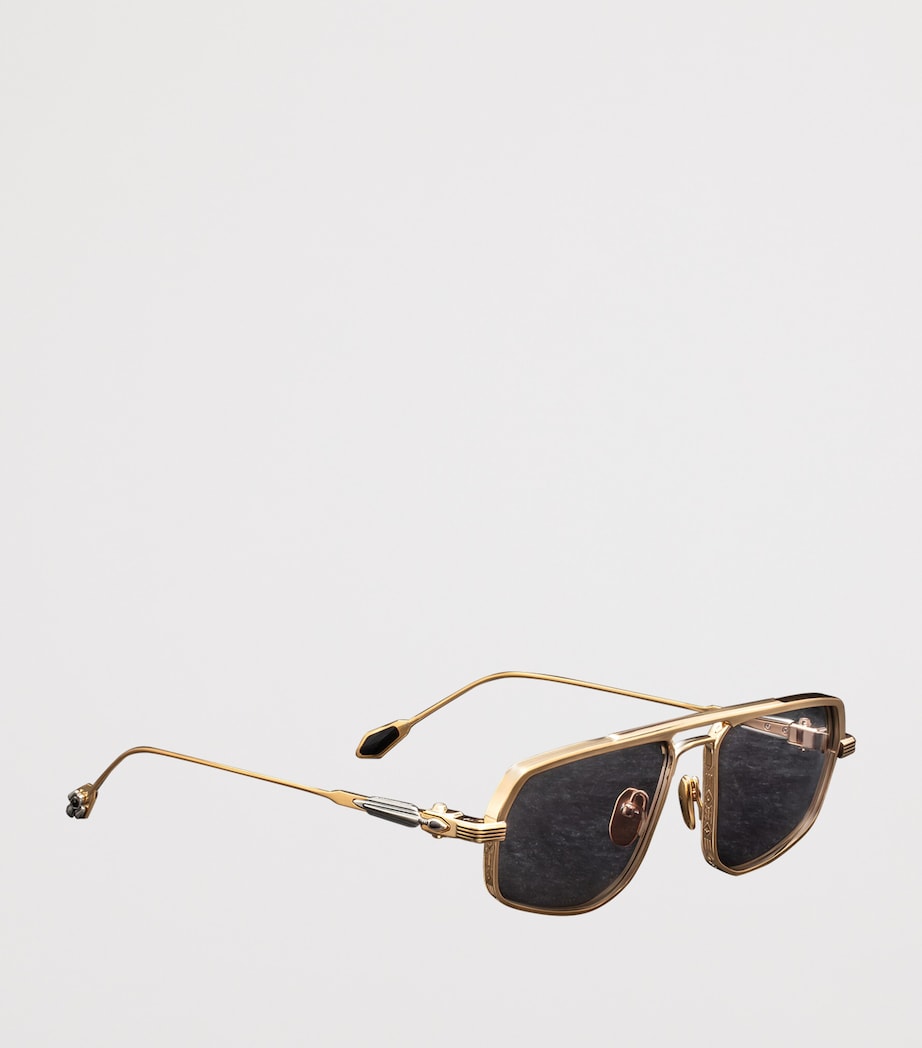 Jacques Marie Mage Kalispell aviator sunglasses metal, UK version