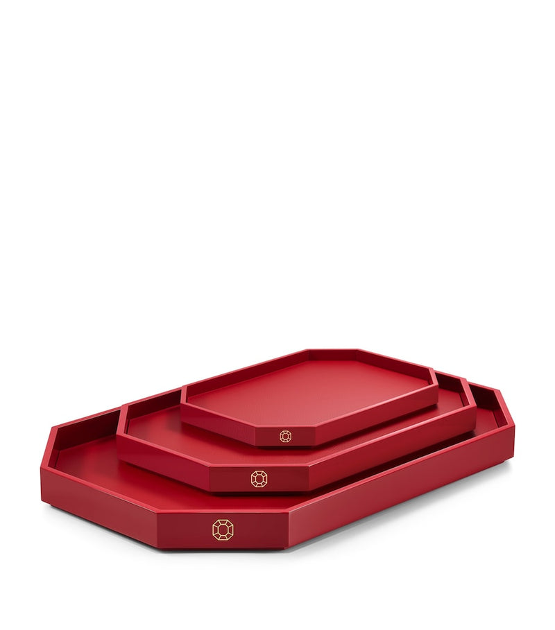 Baccarat Large Octagonal Tray 60cm x 40cm - British product