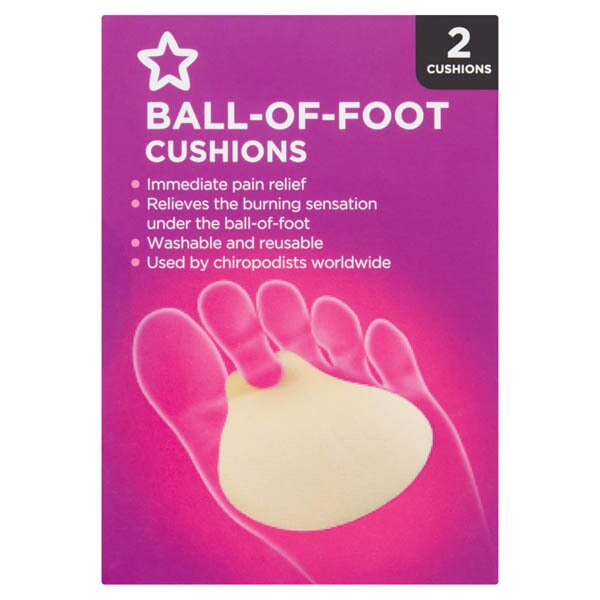 Superdrug Toe Loop Ball of Foot Cushion x2 GOODS Superdrug   