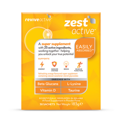 Revive Zest Active Multivitamin Nahrungsergänzungsmittel 30 Beutel