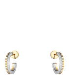 Boucheron Quatre Radiant Edition hoop earrings, imported from the UK
