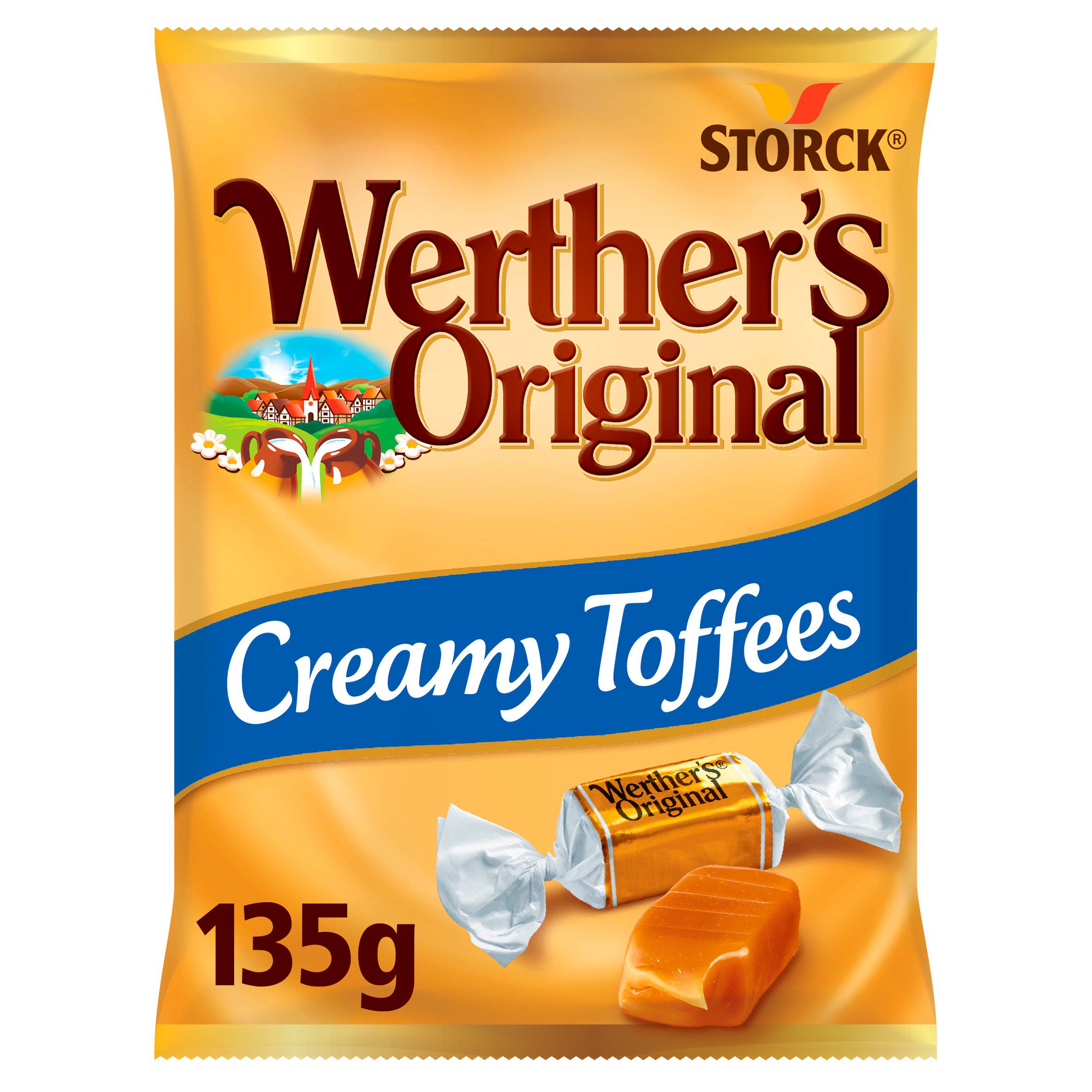 Werther's Original Chewy Toffee 135g sweets Sainsburys   