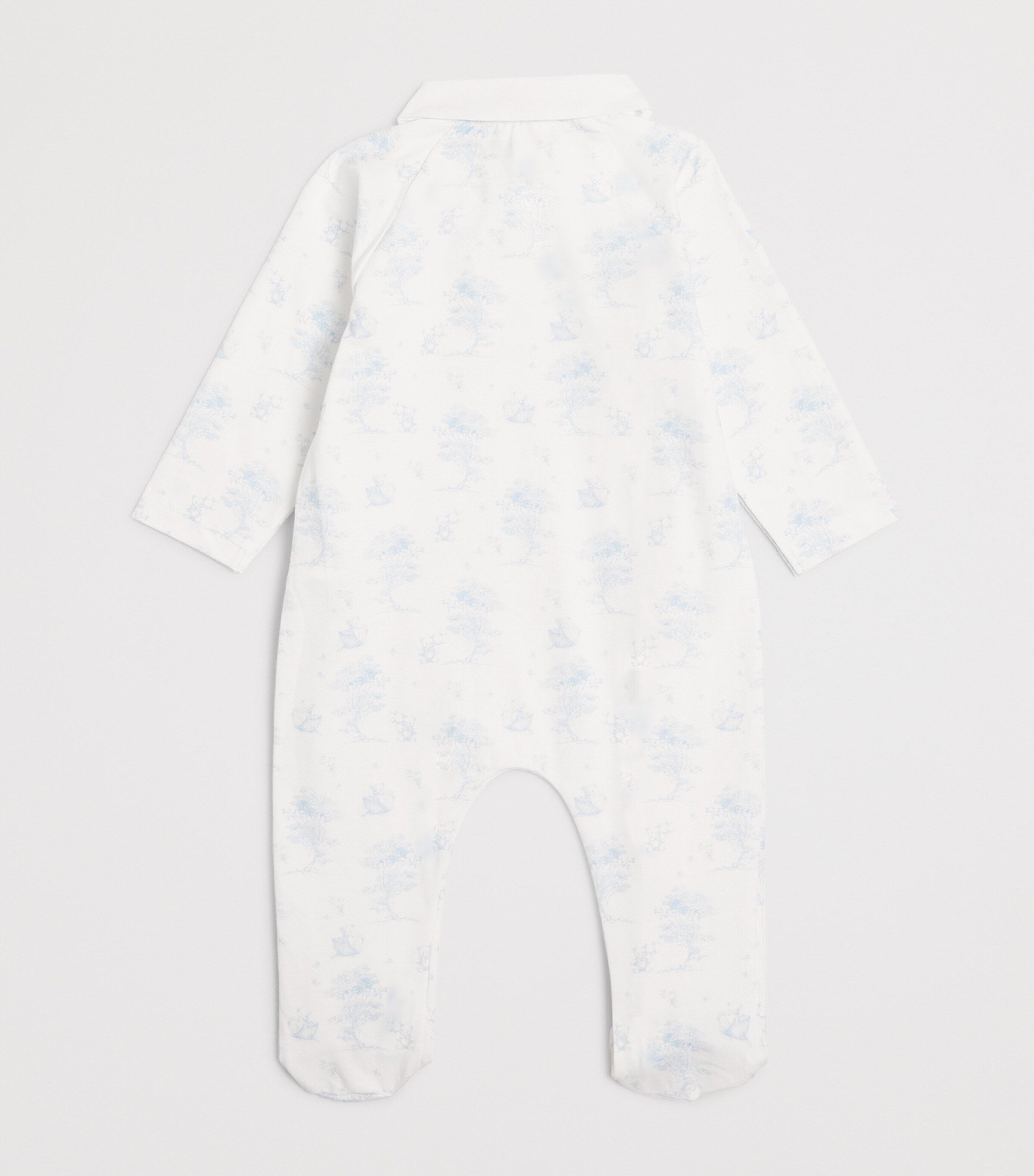 Patachou stretch-cotton printed all-in-one 1-24 months, imported from the UK