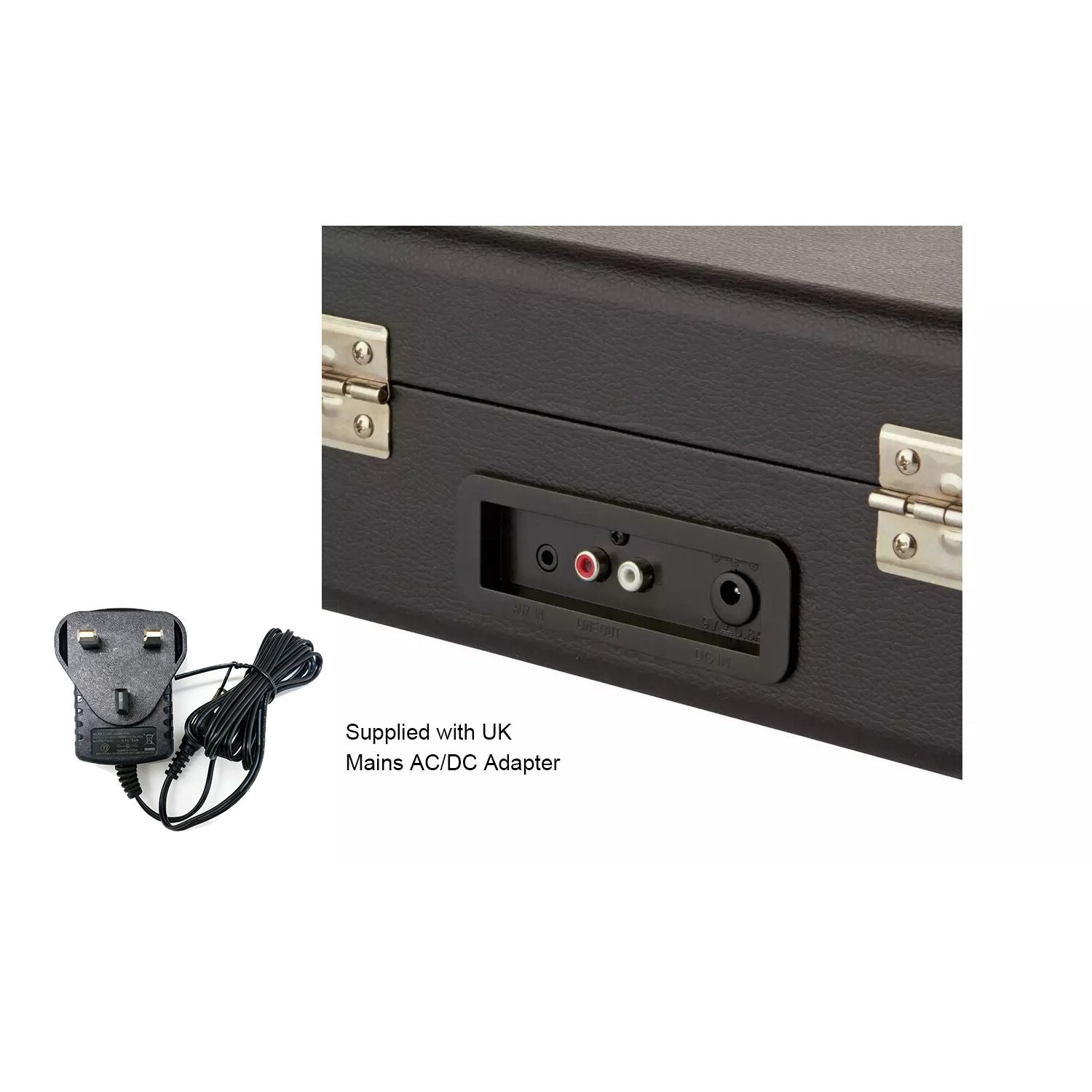 Bush Classic record player with built-in speakers, UK version