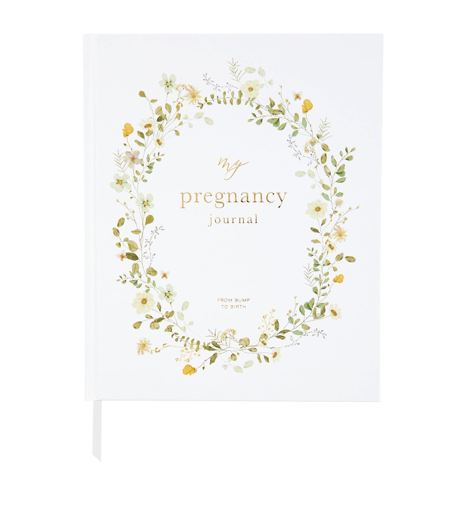 Blush and Gold pregnancy journal - British product