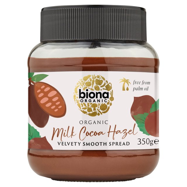 Biona Organic Milk Chocolate Hazelnut Spread   350g GOODS M&S   