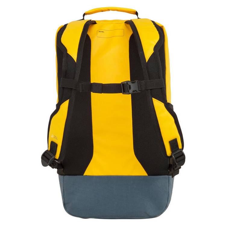 Decathlon sailing backpack 25 litres yellow - British product