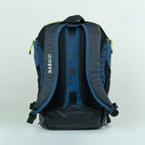 Decathlon swimming backpack 27 litres black yellow, UK version