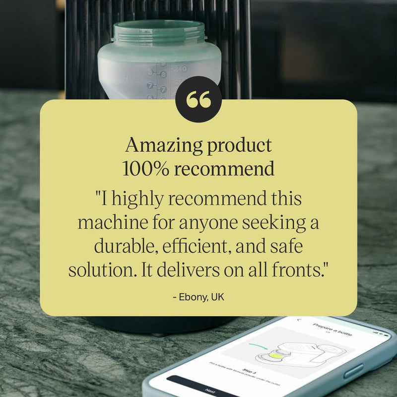 Tommee Tippee Perfect Prep baby formula maker in Slate, UK version