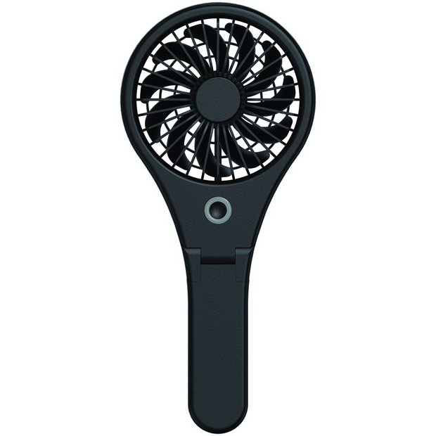 Bush black handheld fan 4 inch - British product