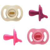 Tommee Tippee Ultra-light StayPut soother 6-18m 4 pack pink (British brand)