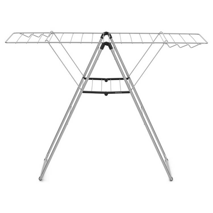 Brabantia hang on clothes airer 20m metallic grey - British product
