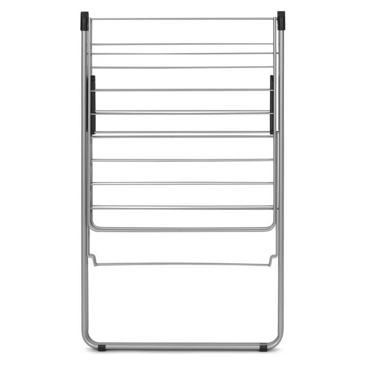 Brabantia hang on clothes airer 20m metallic grey - British product