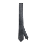 Giorgio Armani silk herringbone tie width 7cm (British brand)
