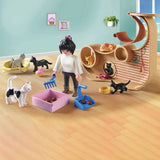 Playmobil Cat Cafe playset (British brand)