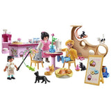 Playmobil Cat Cafe playset (British brand)