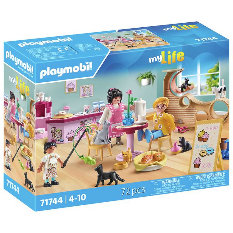 Playmobil Cat Cafe playset (British brand)