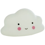 Searchlight cloud shaped LED night light white, UK version