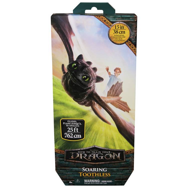 How to Train Your Dragon Toothless foam glider toy, imported from the UK