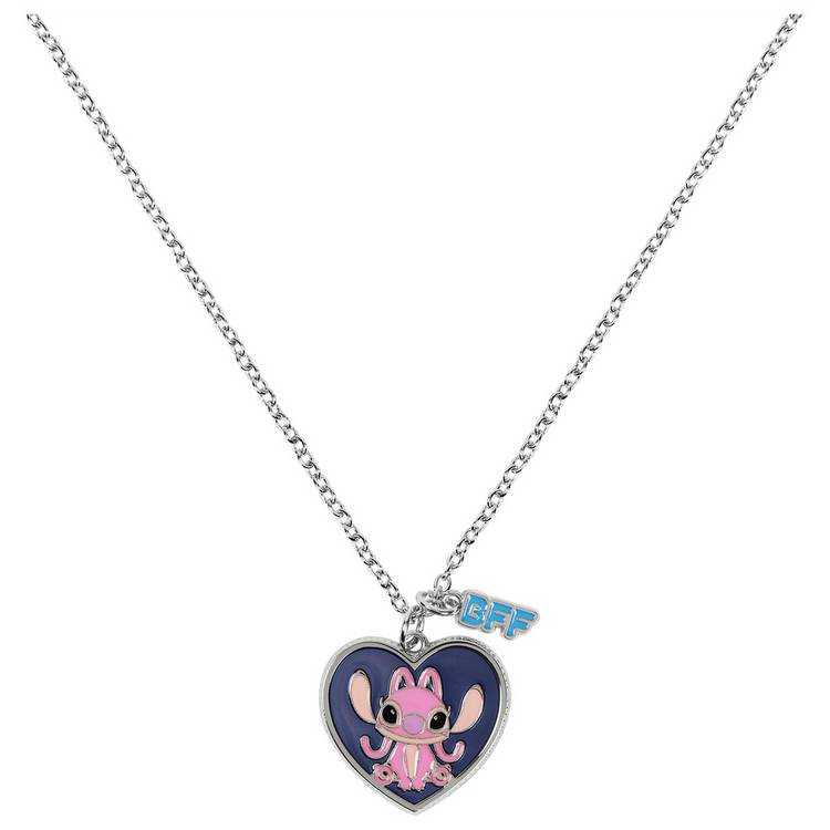 Disney Stitch and Angel BFF necklace set (British brand)