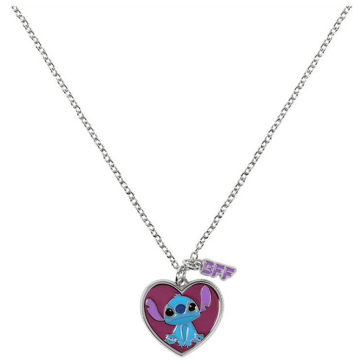 Disney Stitch and Angel BFF necklace set (British brand)