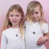 Disney Stitch and Angel BFF necklace set (British brand)
