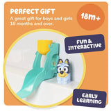 Bluey waterslide bath toy for toddlers (British brand)