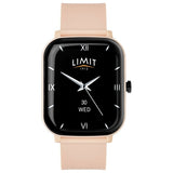 Limit pink silicone strap smart watch, imported from the UK