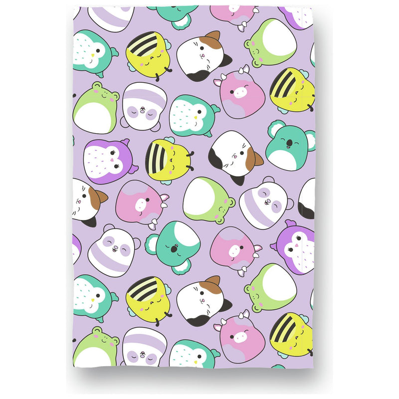 Squishmallows fleece throw lilac 100x150cm, imported from the UK