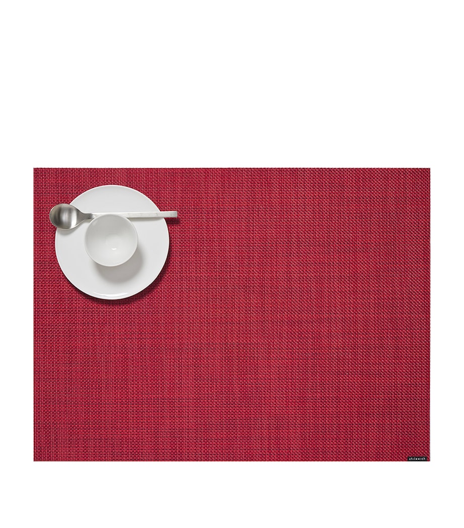 Chilewich Mini Basketweave Rectangle Placemat 36cm x 48cm - British product