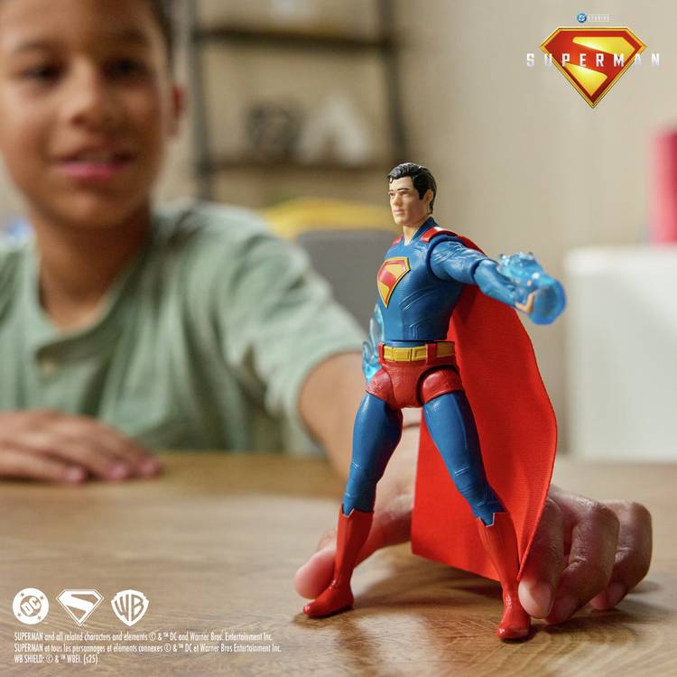 DC Comics Superman Epic Strike action figure 6 inch, imported from the UK