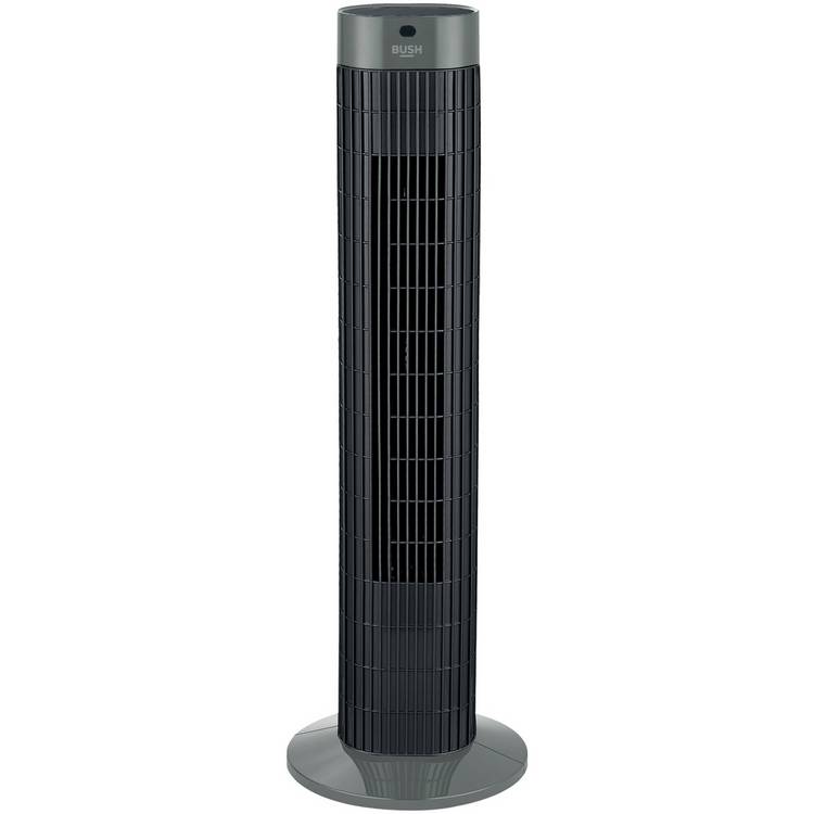 Bush digital grey tower fan - British product