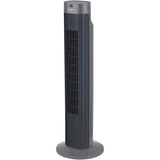Bush digital grey tower fan - British product