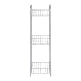 Argos Home 3 tier kitchen trolley silver H80cm - British product