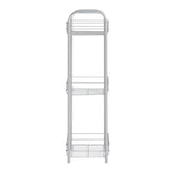Argos Home 3 tier kitchen trolley silver H80cm - British product