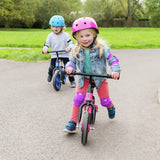 Xootz pink 10 inch kids balance bike, UK version