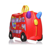 Trunki Peppa Pig ride-on suitcase red 18L - British product