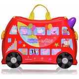 Trunki Peppa Pig ride-on suitcase red 18L - British product