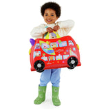 Trunki Peppa Pig ride-on suitcase red 18L - British product