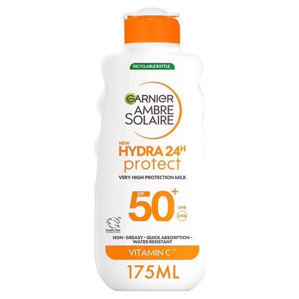 Garnier sun lotion Hydra 24 SPF 50+ 175ml, UK version