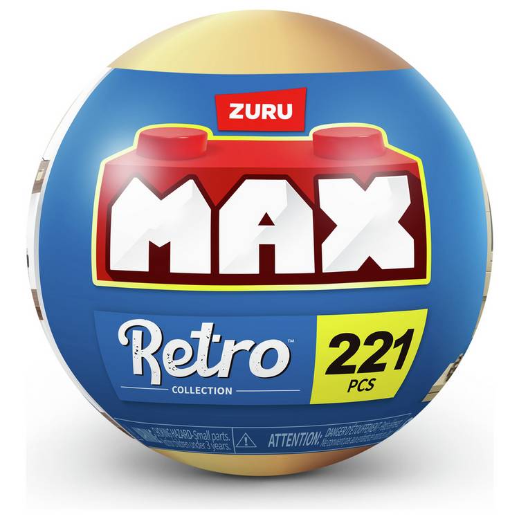 Zuru Max Retro building toy, imported from the UK