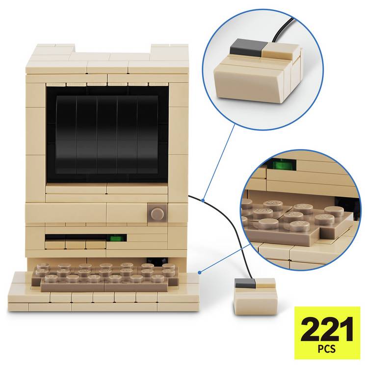 Zuru Max Retro building toy, imported from the UK